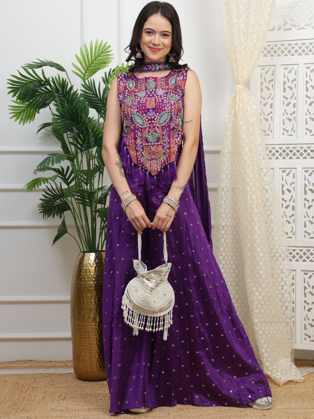 Purple Palazzo