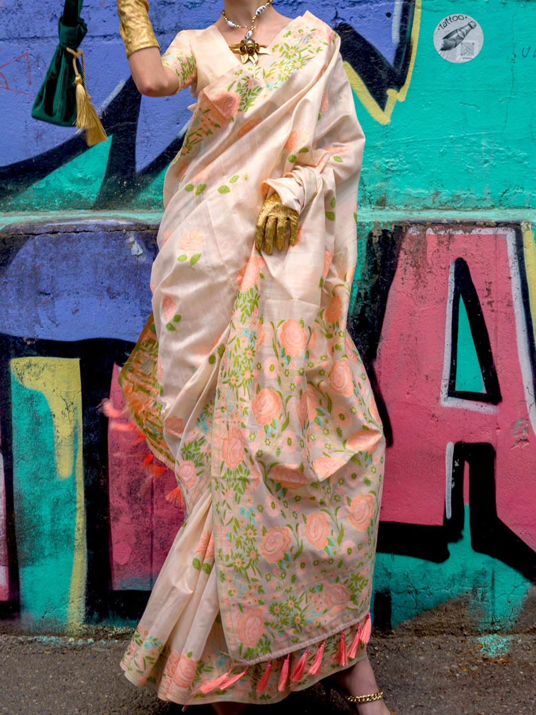 Organza Saree