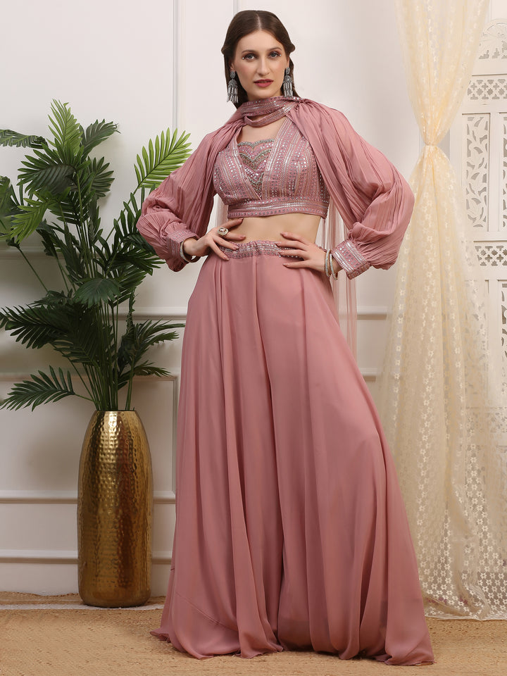 Onion Pink Palazzo