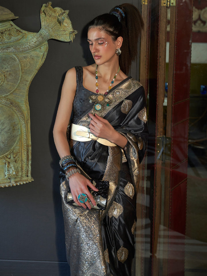 Satin Silk Saree