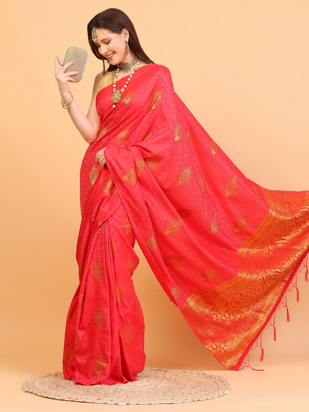 Satin Silk Saree