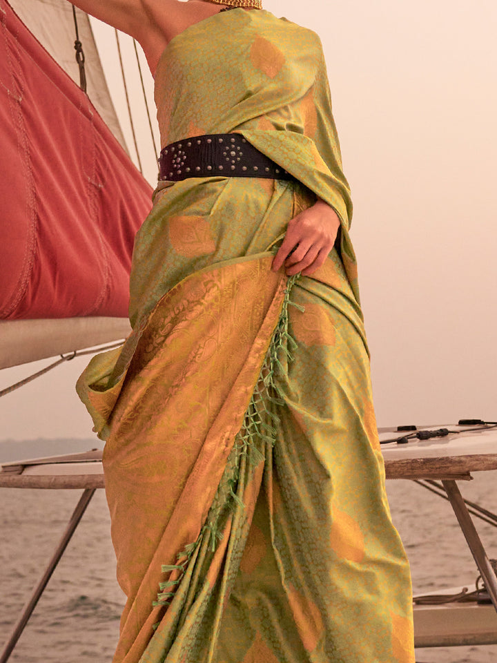 Satin Silk Saree