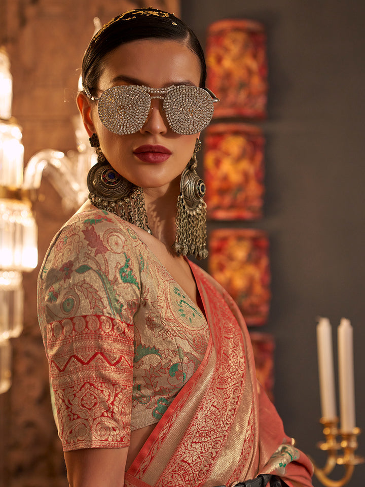 Kashmiri Silk Saree