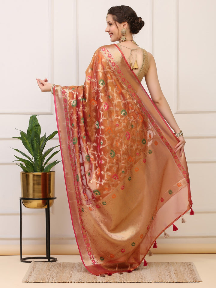 Banarasi Crush Tissue Saree