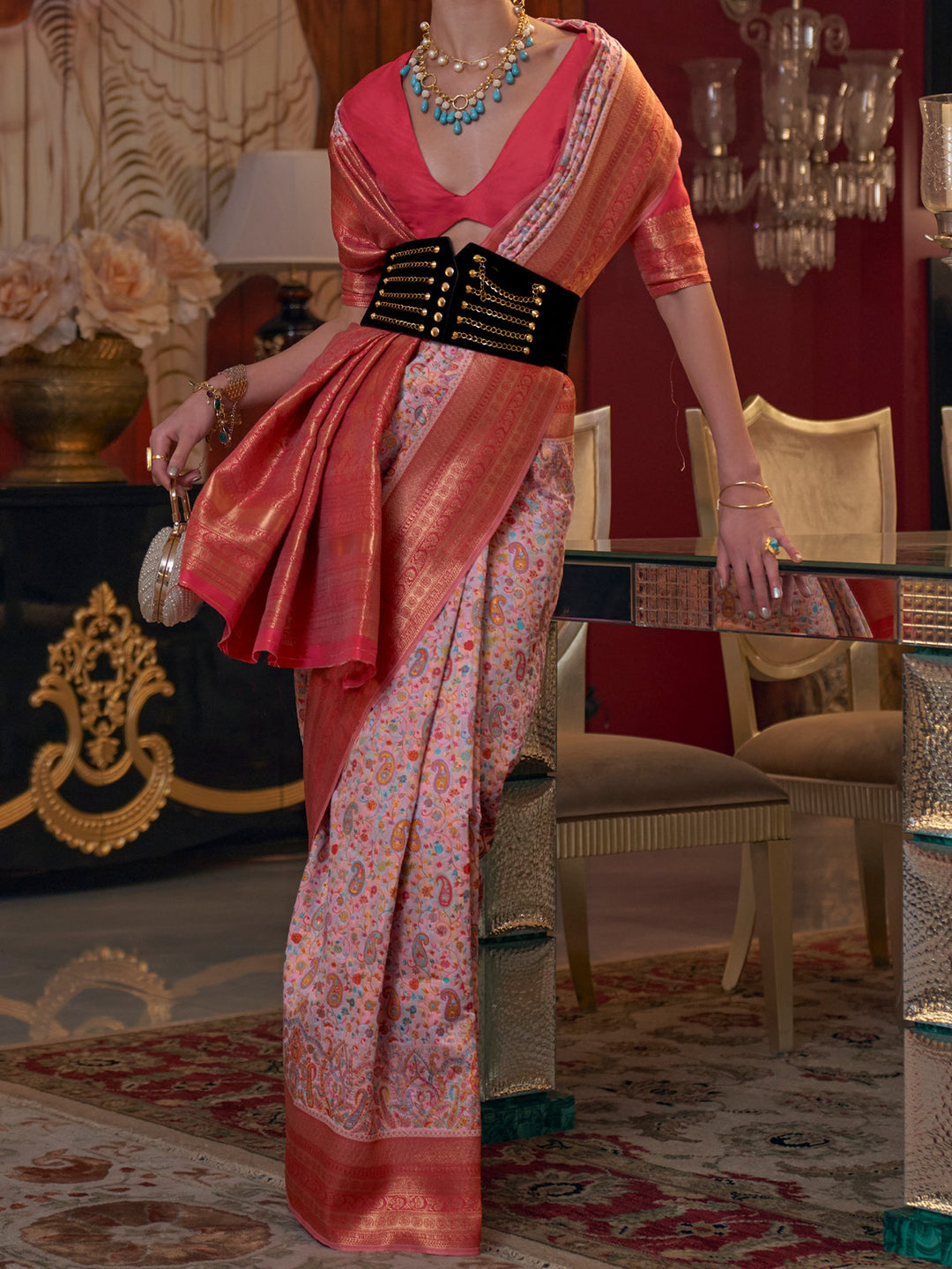 Kashmiri Silk Saree