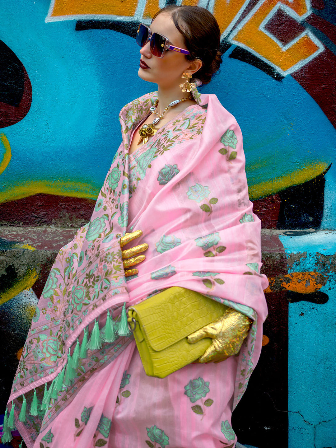 Organza Saree