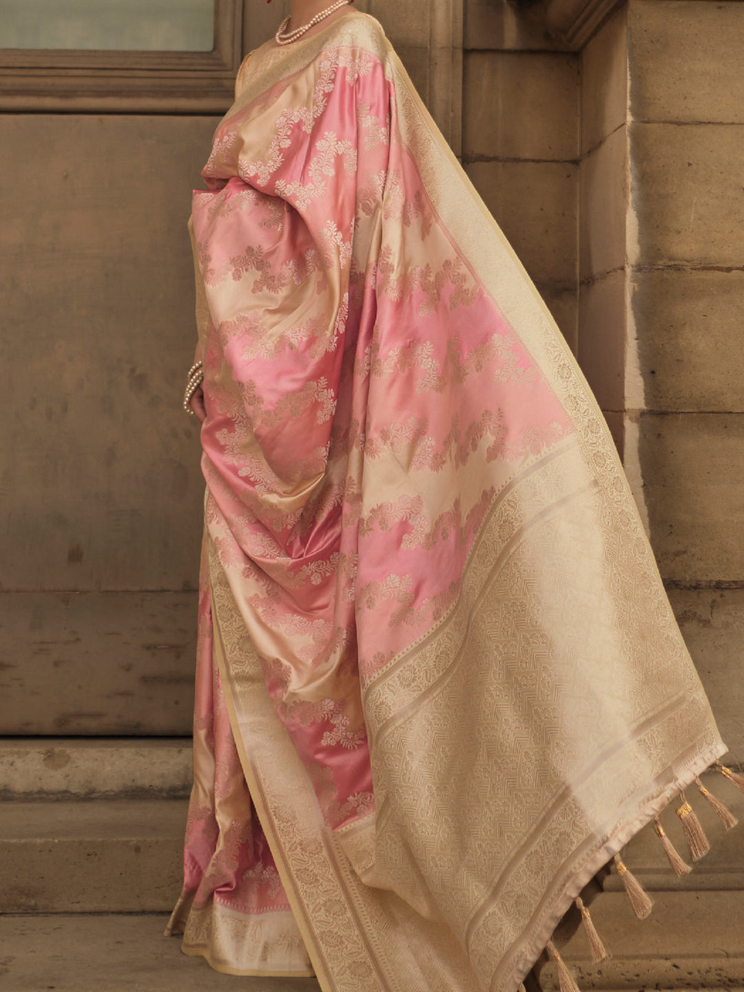 Banarasi Rangkaat Saree