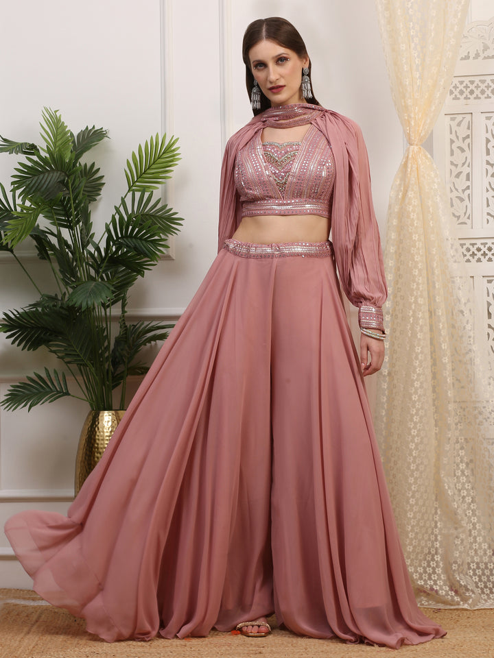 Onion Pink Palazzo