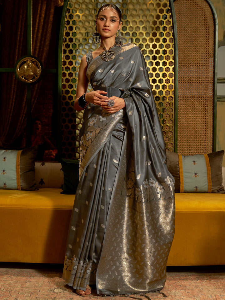 Satin Silk Saree