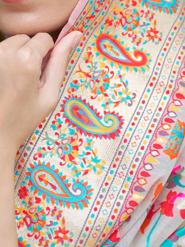 Kashmiri Silk Saree