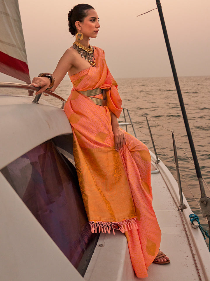 Satin Silk Saree