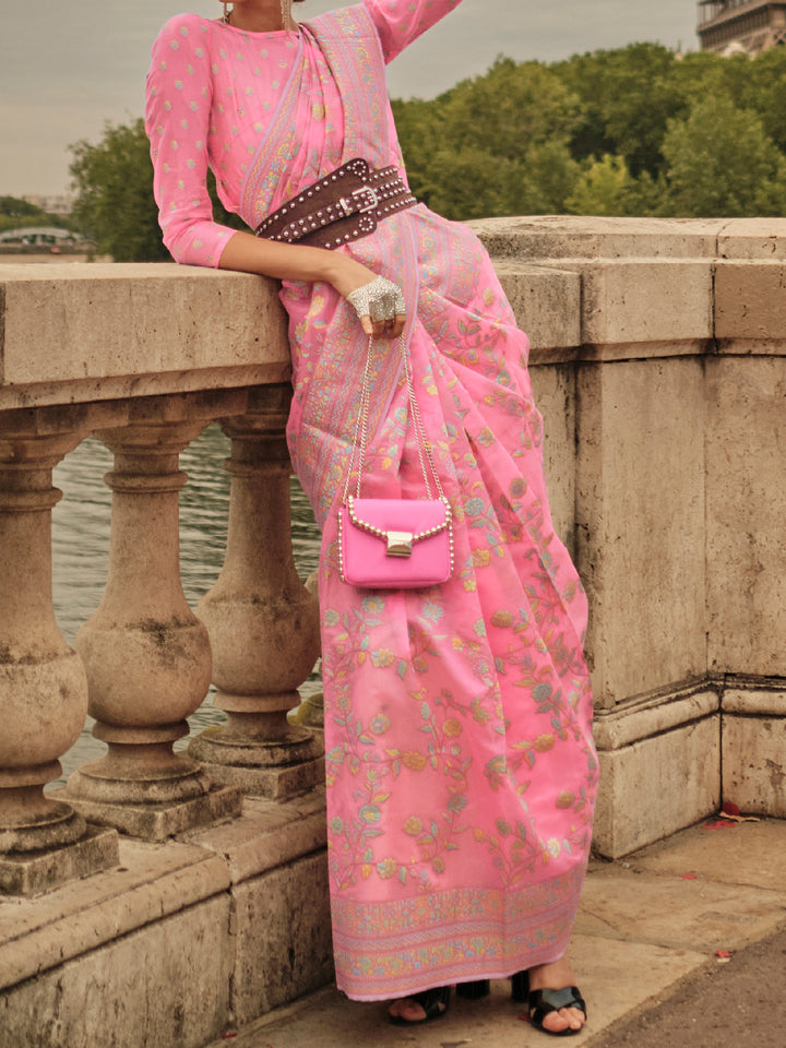 Kashmiri Silk Saree