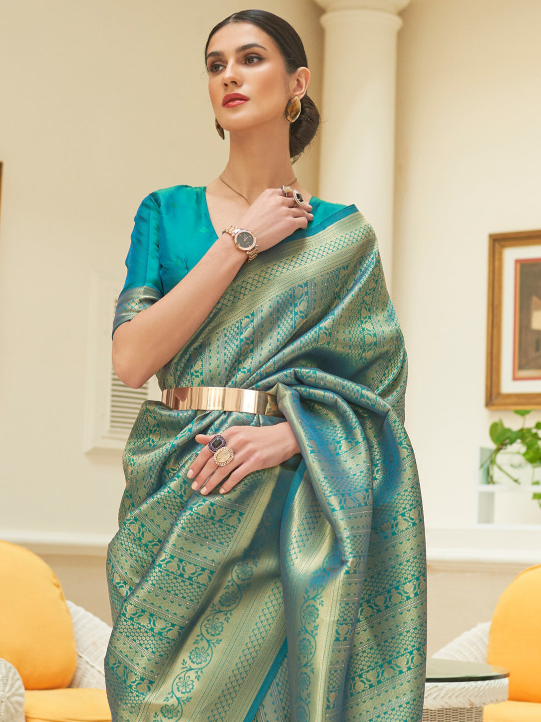 Kanjivaram Silk Saree