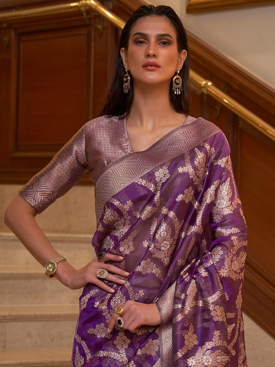 Banarasi Organza Saree