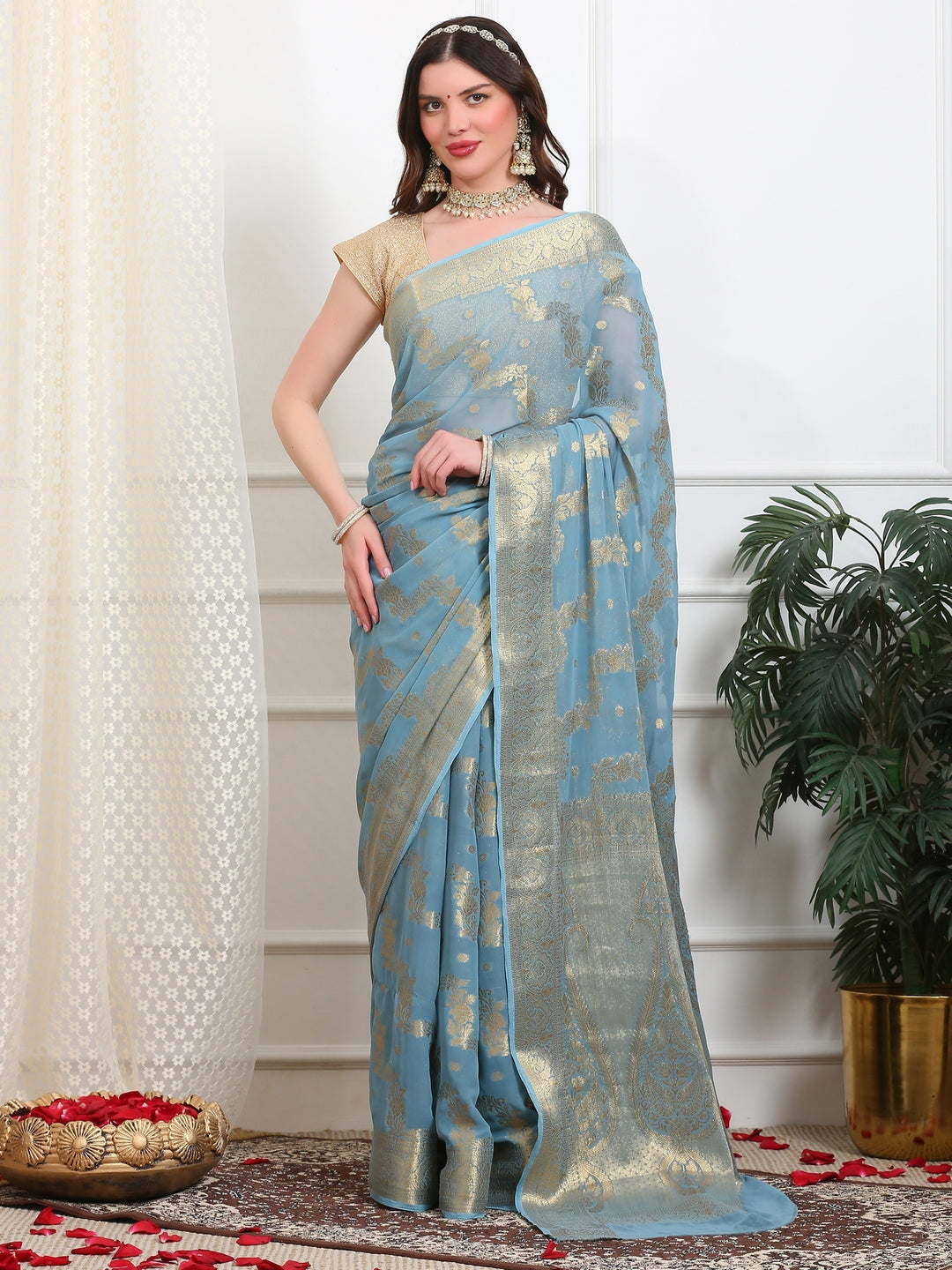 Georgette Saree
