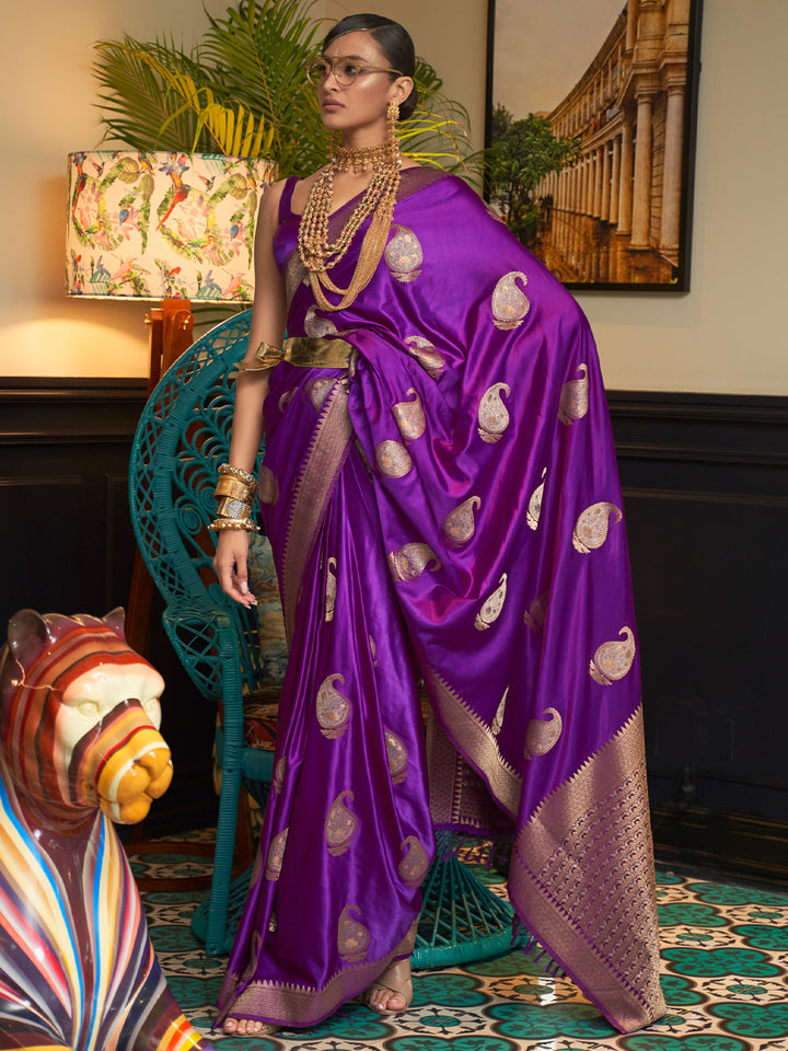 Satin Silk Saree