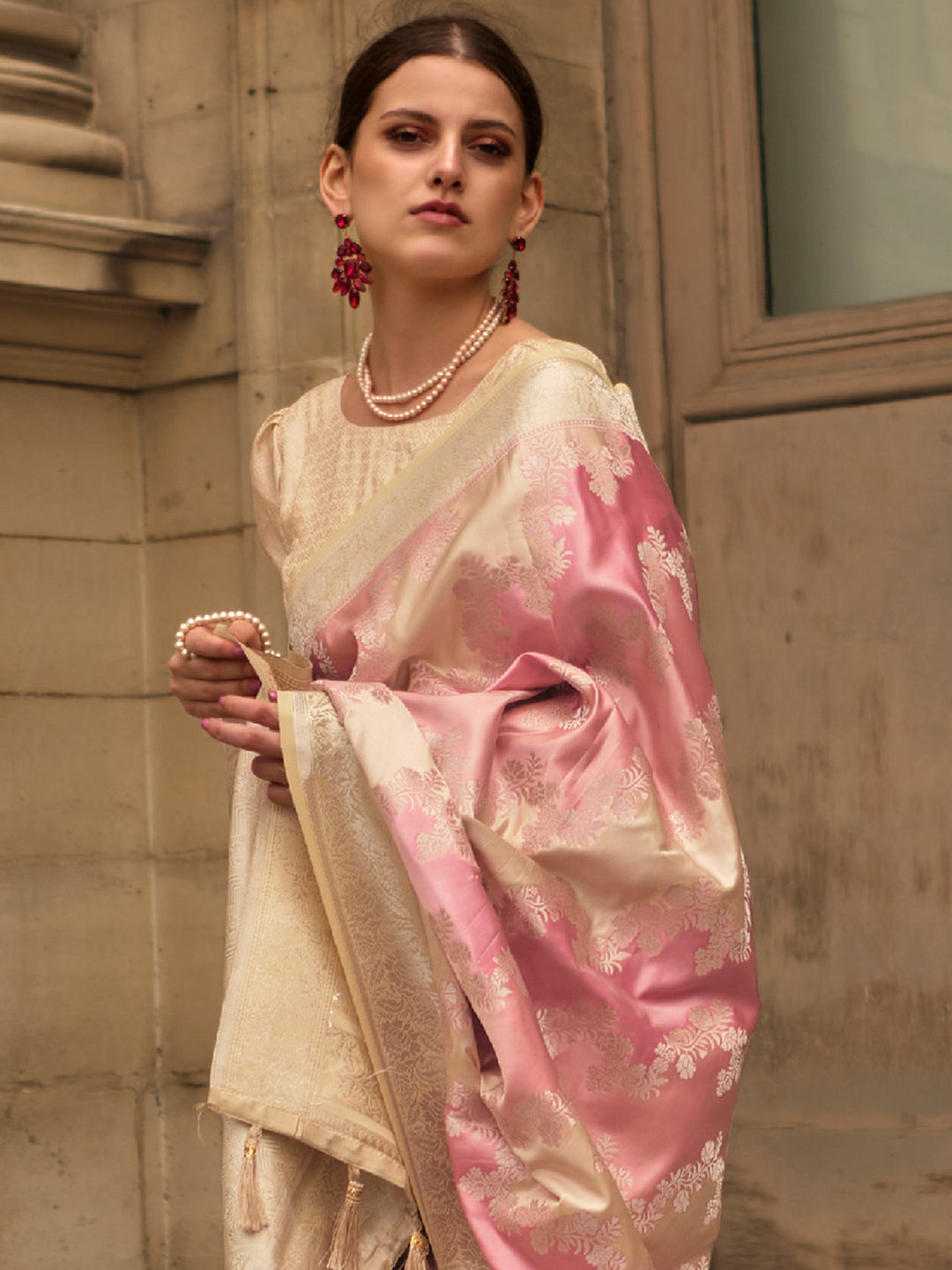 Banarasi Rangkaat Saree