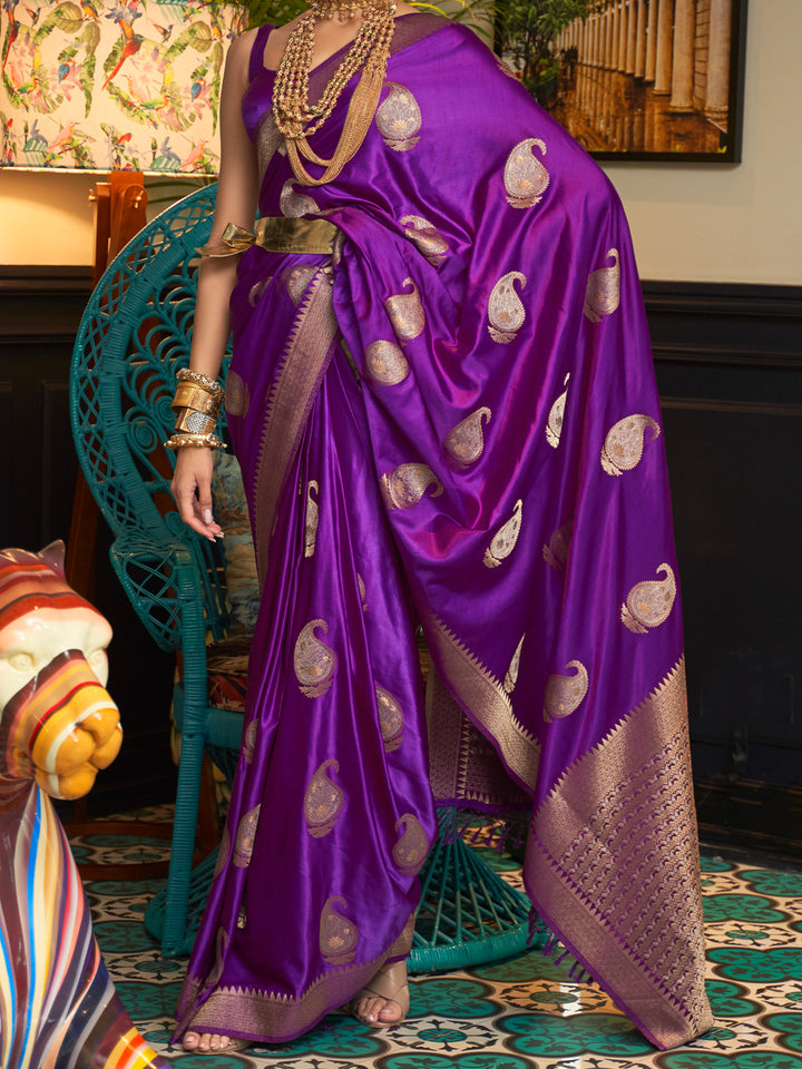 Satin Silk Saree