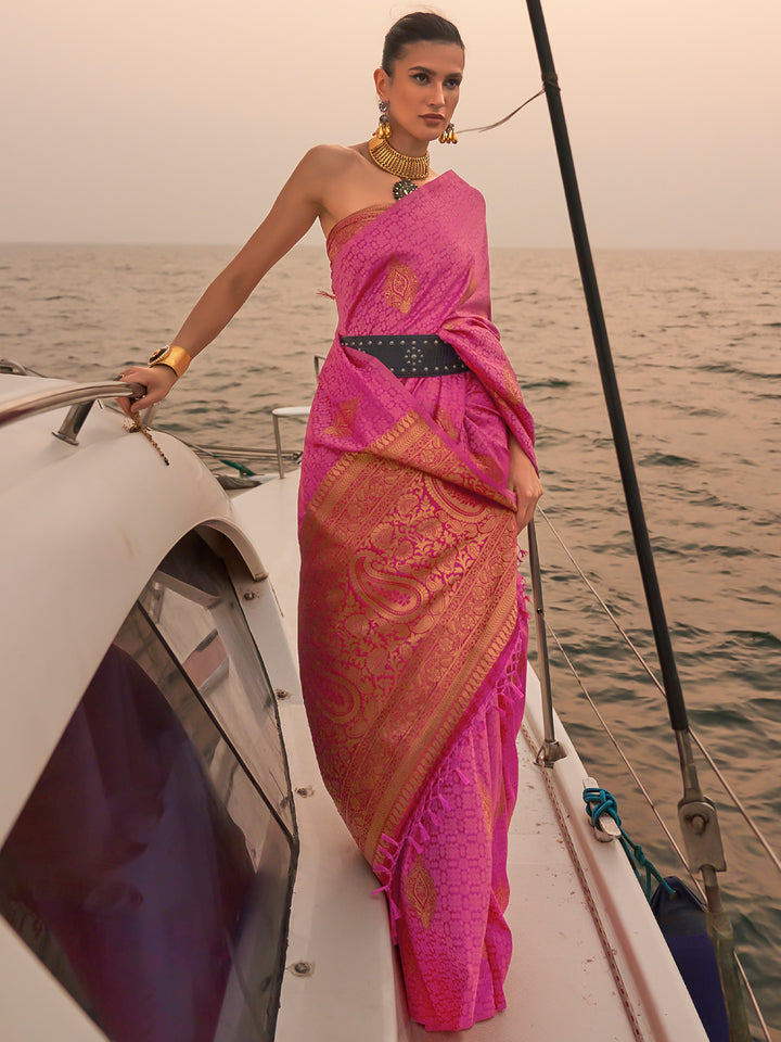 Satin Silk Saree