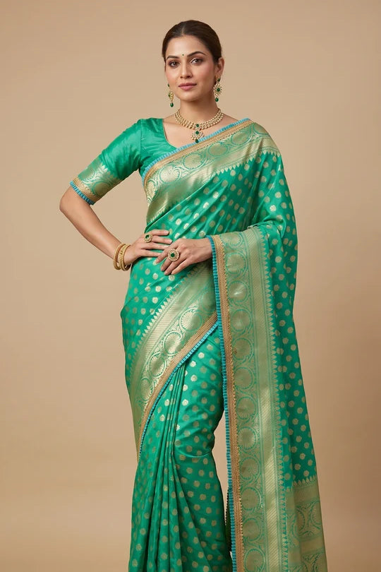 Neon Green Silk